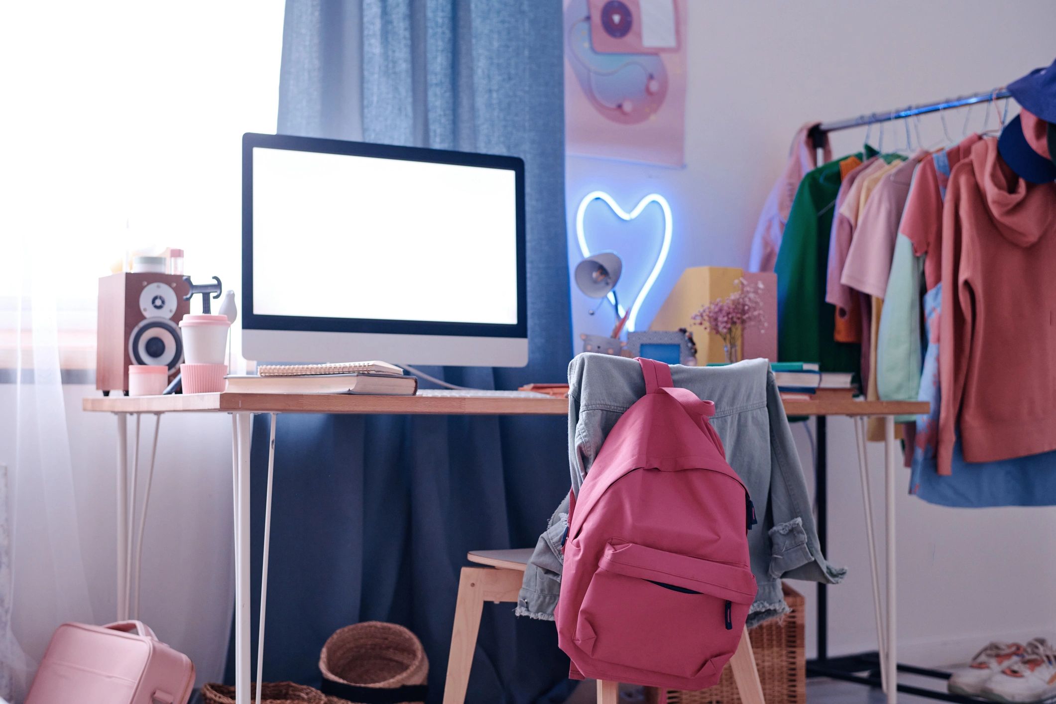Clean computer workspace for cloud platform learning